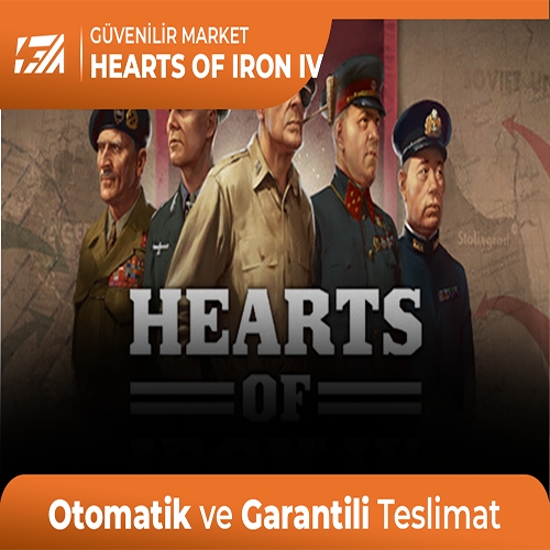  Hearts Of Iron 4 + Garanti + Destek